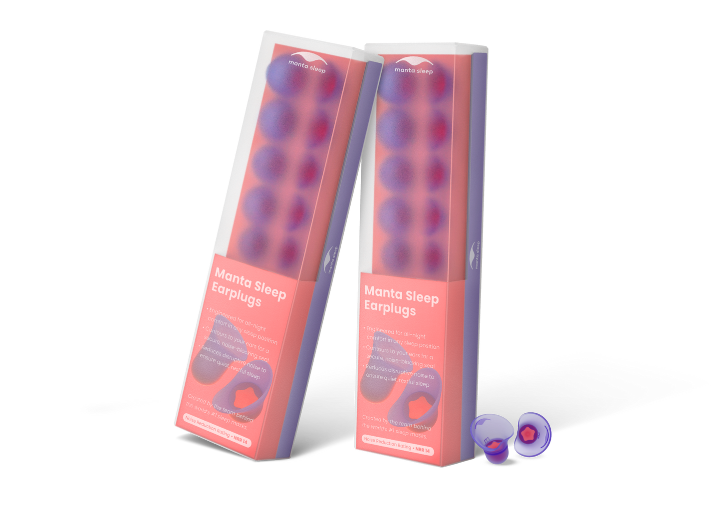 Manta Sleep Earplugs Twin Set image 1
