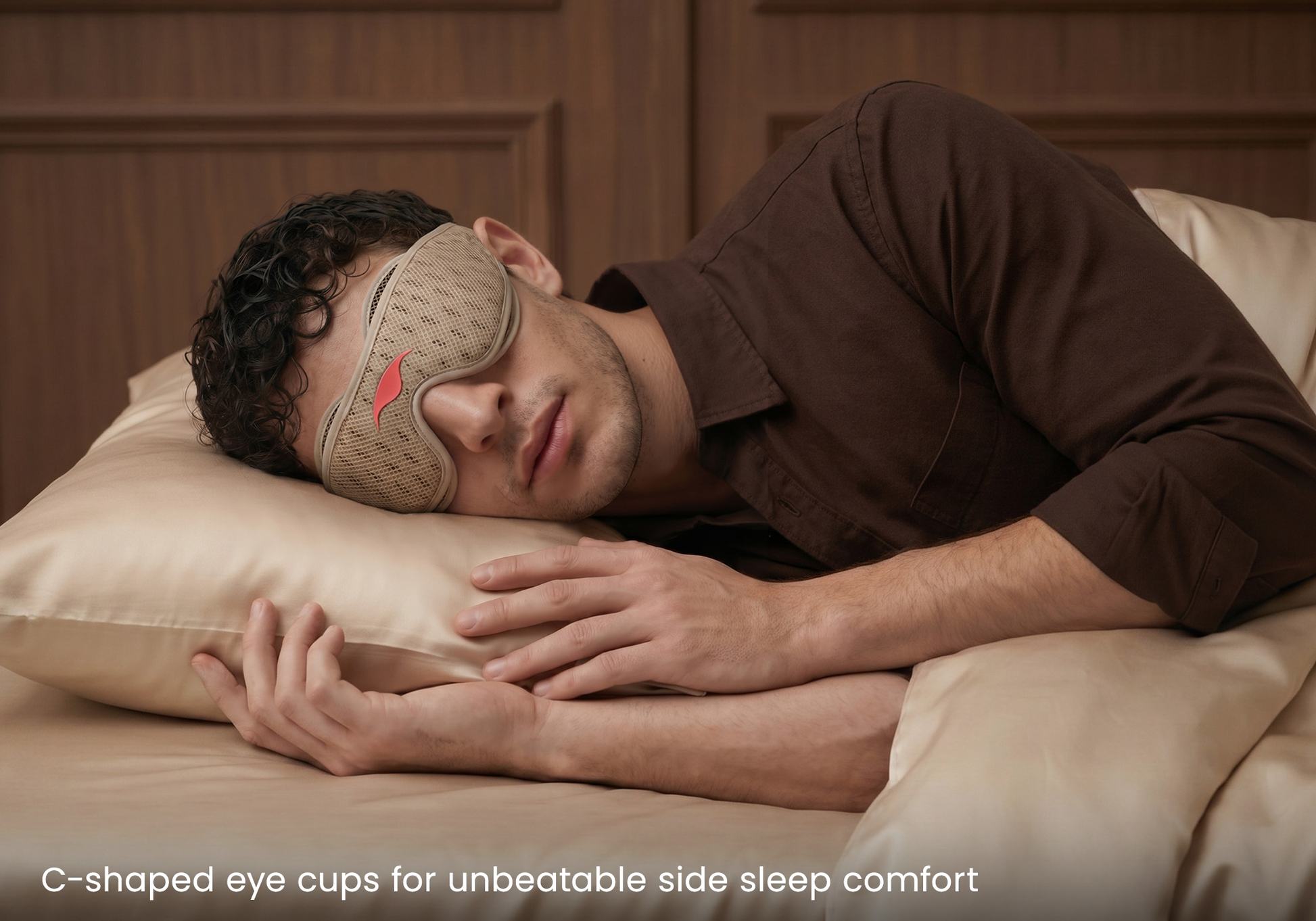 Manta PRO Sleep Mask - Tranquil Taupe image 8