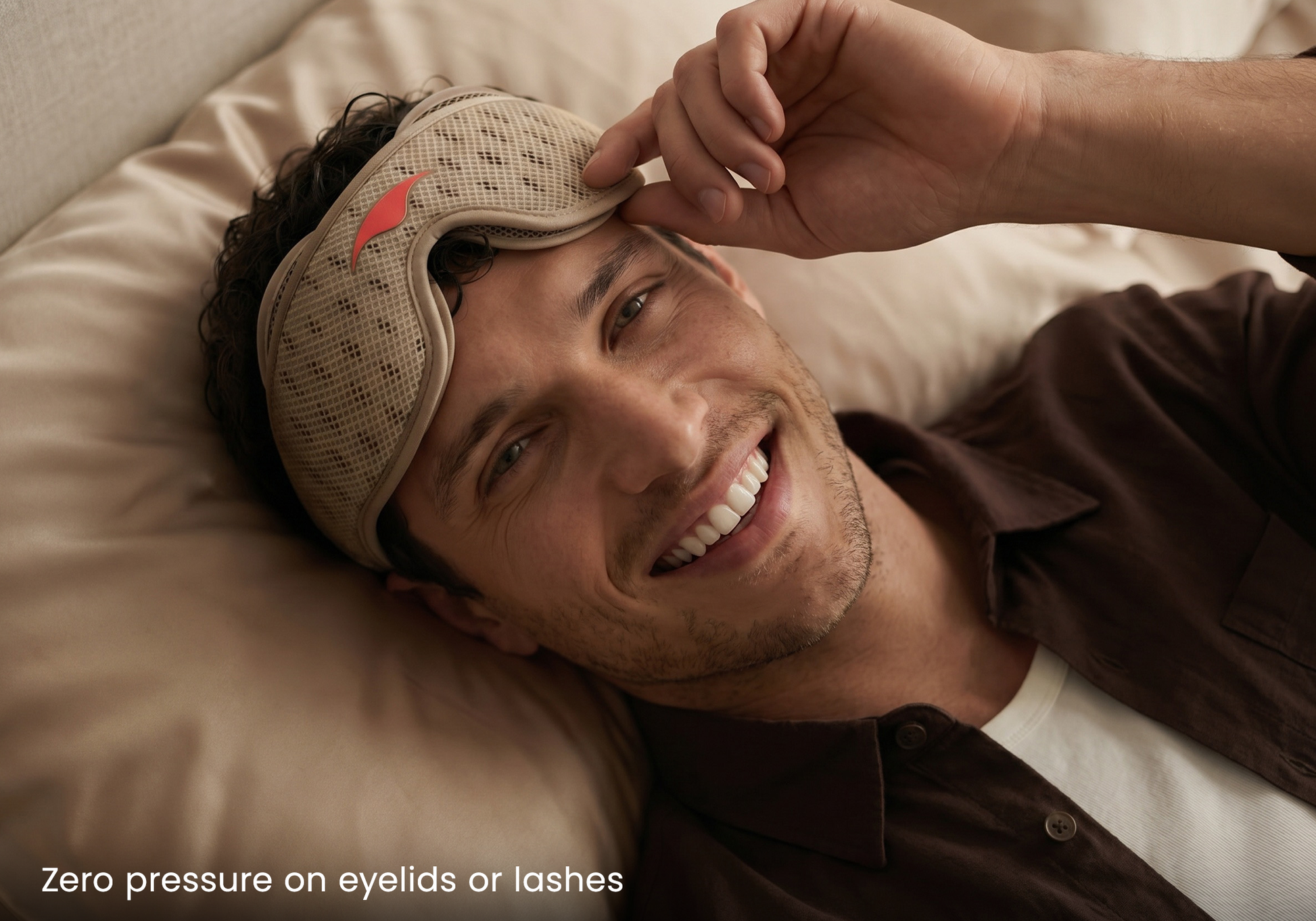 Manta PRO Sleep Mask - Tranquil Taupe image 9